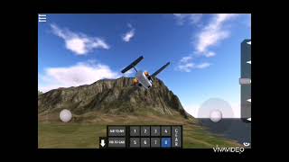 Turbotop flight simulator vs Simpleplanes [upl. by Tybi46]