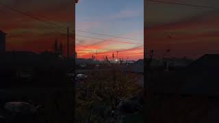 November Sunset 🌅 lugoj romania 2024 autumn [upl. by Sturdivant]