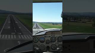 C152 landing at Glasgow msfs2020 [upl. by Avat]