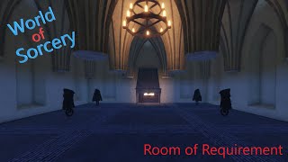 How to enter the Room of Requirement  World of Sorcery Alpha [upl. by Analihp]