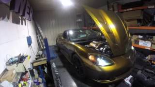 2008 C6 Corvette Procharger P1SC Dyno [upl. by Kreiker]