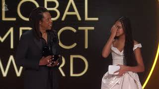 JAYZ Accepts Dr Dre Global Impact Award  2024 GRAMMYs Acceptance Speech [upl. by Reemas]