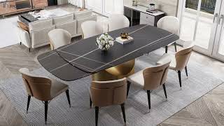 New Sintered Stone Dining Table Launch povison povisonfurniture [upl. by Ericha280]