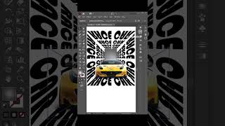 Car poster adobeillustrator [upl. by Jeavons]