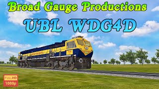 BGPro  3rd Anniversary Gift  UBL WDG4D  Loco Tour  Freight Service  Passenger Service [upl. by Seldun]