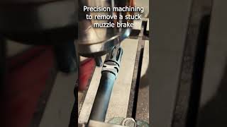 How To Remove A Stuck Muzzle Brake [upl. by Weisbart129]