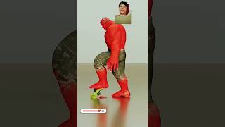 Green hawk versus red hulk trending animation hulk animation [upl. by Htenay500]