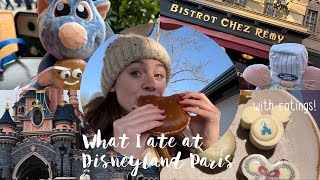 Disneyland Paris Food Review Bistro Chez Remy Micky Shaped snacks Buffets [upl. by Quill]