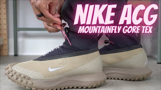 Nike ACG Mountain Fly Gore Tex Khaki [upl. by Arrakat166]