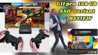 G11 PRO gamebox 128gb SSD card  honest review by SUNNY BOY LOUD  order from JVG ELECTRONIC DELHI [upl. by Andre]