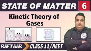 State of Matter 06  Kinetic Theory of Gases  Class 11NEET  RAFTAAR [upl. by Sseb]