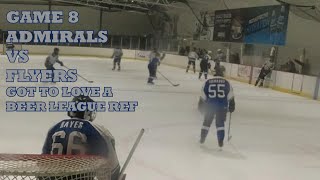 Game 8 Admirals vs Flyers 13 goals in less than 5 mins of editing [upl. by Adyam]