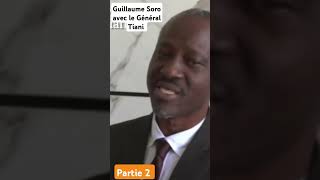 Guillaume Soro avec le Général Tiani shortsviral shortsclip shortfeed youtube abonnetoi [upl. by Yxel151]