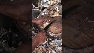 Crab cutting master 😱😱 fish shorts [upl. by Firehs]