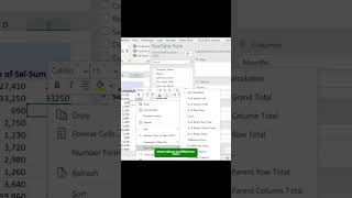 Calculate the Difference Between Months in an Excel Pivot Table 📉 [upl. by Jarl282]