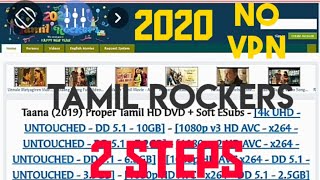 Tamil rockers new website link 2020Tamil rockershow to download movies in tamil rockers [upl. by Radman]