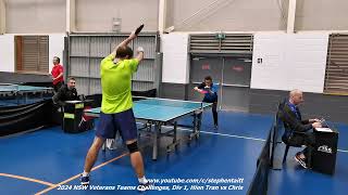 2024 NSW Veterans Teams Challenges Div 1 Hien Tran vs Chris [upl. by Mcallister]