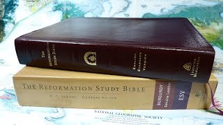 The Reformation Study Bible ESV 2005 Edition [upl. by Oloap]