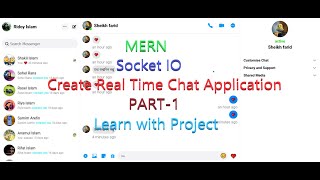 Real Time Chat App react  node  express  Socketio  mongodb  mern  project Overview 1 [upl. by Barnard772]