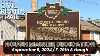 Hough Marker Dedication and Unveiling 9524 [upl. by Lydon971]