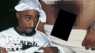 Scandalous Tupac Pics Up For Sale  TMZ Live [upl. by Aelrac]