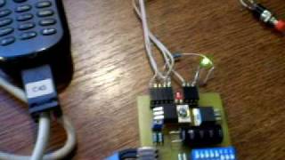 Tiny GSM alarm system  sensor trigger [upl. by Eillit]