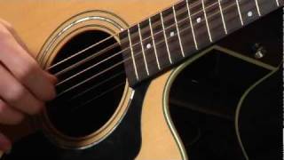 Guild D150CE Fingerpicking Demo [upl. by Akimet845]