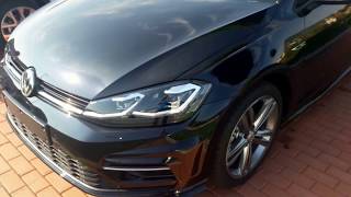 VW GOLF 7 FACELIFT R LINE 2017 [upl. by Anesuza]