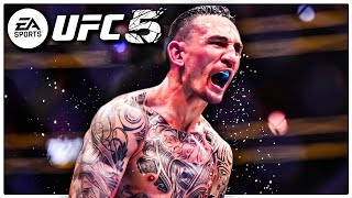 Starting Max Holloways Redemption Arc On UFC 5 [upl. by Peednus]