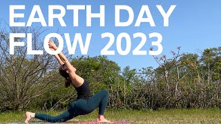 【アースデイ ヨガ】4月22日 Earth Day Flow 2023 たまには外でヨガをしよう [upl. by Eiblehs852]