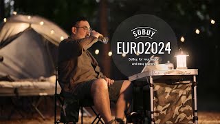 Celebrar la victoria acampando solo  Eurocopa 2024 [upl. by Eelrefinnej]