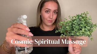 ASMR CosmicSpiritual Massage Roleplay FAST and LOUD [upl. by Breger452]