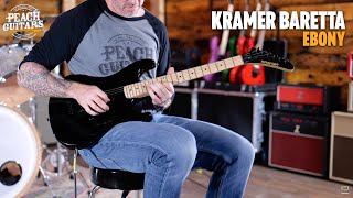 No TalkingJust Tones  Kramer Baretta Ebony [upl. by Kirenoj]