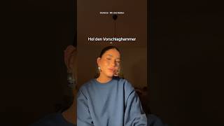 Hol den Vorschlaghammer 🔨❤️‍🩹 cover singer singvideo viral shorts [upl. by Aknayirp]