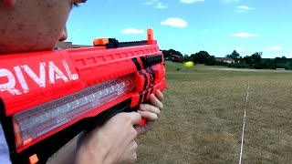 Nerf Rival Zeus MXV 1200 Review and Shooting [upl. by Celinda]