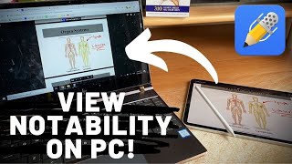 How to VIEW Notability Notes on your Windows PC [upl. by Aleekat]