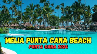 Melia Punta Cana Beach Wellness Inclusive  Hotel Tour 2024 Punta Cana Dominican Republic [upl. by Trista]