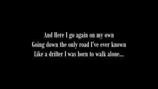 Whitesnake  Here I Go Again Lyrics [upl. by Camden912]