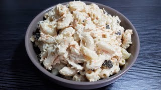 Chicken Macaroni Salad  Filipino style [upl. by Adnol]