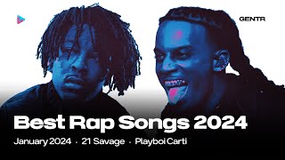 BEST RAP SONGS OF JANUARY 2024 [upl. by Casi]