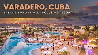 Top 10 INSANE Luxury All Inclusive Resorts In Varadero Cuba 2024 [upl. by Arihk]