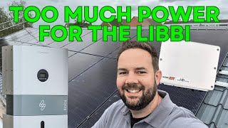 TOO MUCH POWER FOR THE LIBBI  A Huge MYENERGI Libbi Battery  Solar Edge Home Solar PV system [upl. by Ernst802]