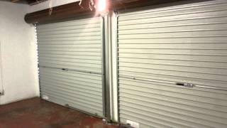 Steel Roll Up Garage Door Automated [upl. by Harihs]