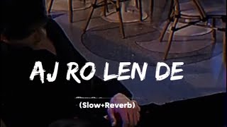 Aj ro len dey Lofi song 🎶 slowed reverb [upl. by Ahtera]