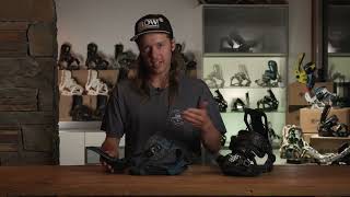 Flow Fenix Plus Hybrid Snowboard Bindings 2024 [upl. by Lledo367]