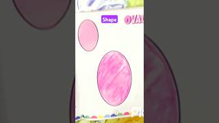 shapesforkids ovel drawing simpleandeasydrawingforkids [upl. by Mercorr]