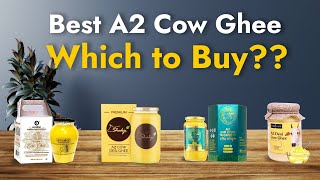 Best Organic A2 Ghee Brands in India 2023  Best Ghee in India  Best A2 Desi Ghee Brand India 2023 [upl. by Talia320]