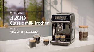 Philips Series 3200 EP322140 Automatic Coffee Machine  How to Install and Use [upl. by Lindholm]