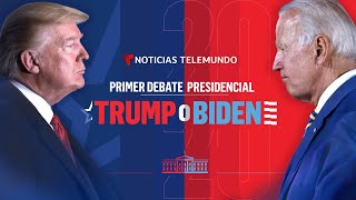 Primer debate presidencial Trump o Biden Español [upl. by Barnard822]