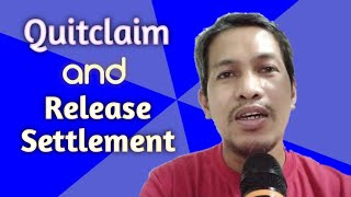 How Quitclaim WaiverSettlement Agreement Became Null and Void ll Tagalog  English 2021 [upl. by Zilvia]